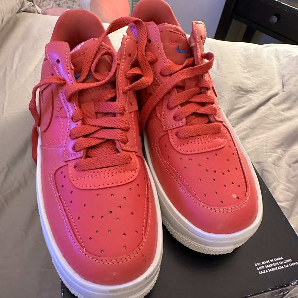 Nike Vibrant Red Athletic Shoes